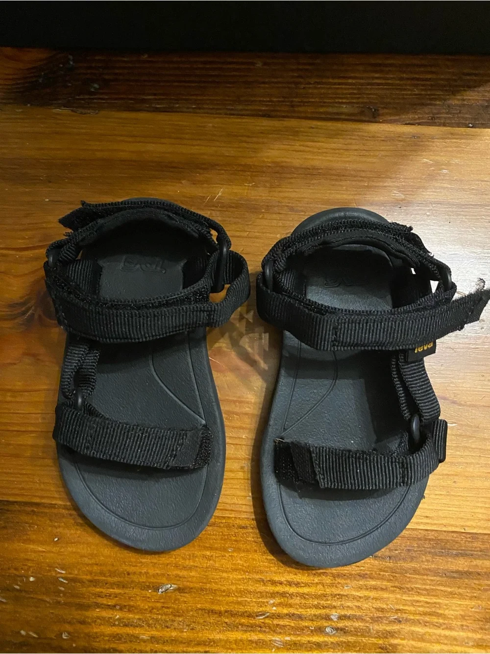 Teva Toddler Black Sandals